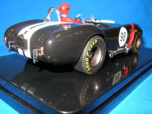 シェルビー ブラックコブラ427 S/C #98 MRRC製1/32スロットカー MC0001 MRRC Shelby Cobra 427 Racing Legends with Carroll